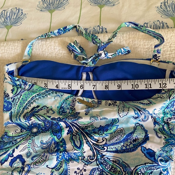 Ralph Lauren Paisley Swimsuit 14 - Picture 5 of 7